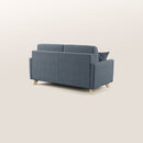 Divano Letto 3 Posti 200x94x97 cm in Tessuto Blu