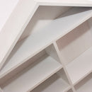 Bacheca 40x10xH52 cm in Compensato Marrone