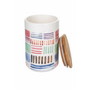 Set 4 Barattoli Ø10,5x16 cm 870 ml in Ceramica VdE Tivoli 1996 Signs