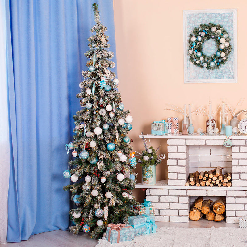 Albero di Natale Artificiale H180 cm 500 Rami Sestriere Verde