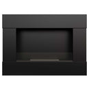 Camino a Bioetanolo da Parete 90x65,2 cm Flig Boston Nero