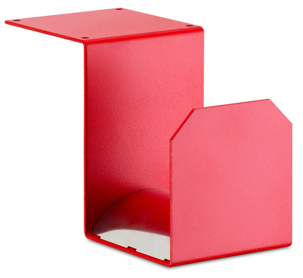 acquista Portatubo Quadrato per Fontane da Giardino in Ferro Antiruggine Belfer 42/PGQ Rosso