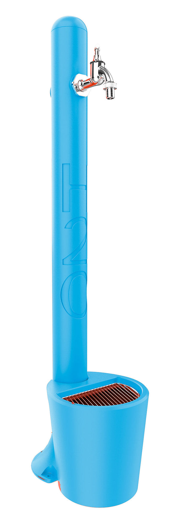 acquista Fontana da Esterno con Rubinetto e Cestello Arkema H2O Blue Ocean