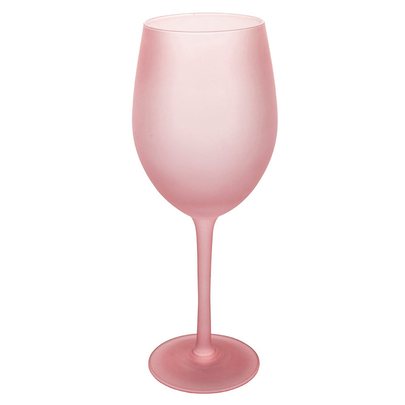 Set 6 Calici Frosted Happy Hour Provence in Vetro VdE Tivoli 1996 Lavanda