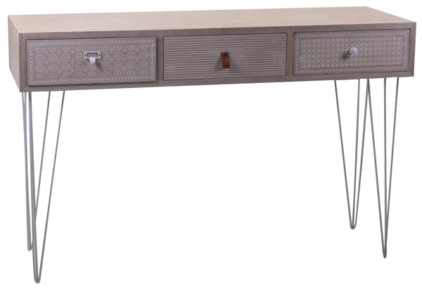 prezzo Console 3 Tiroirs en Bois et MDF Adami Milo