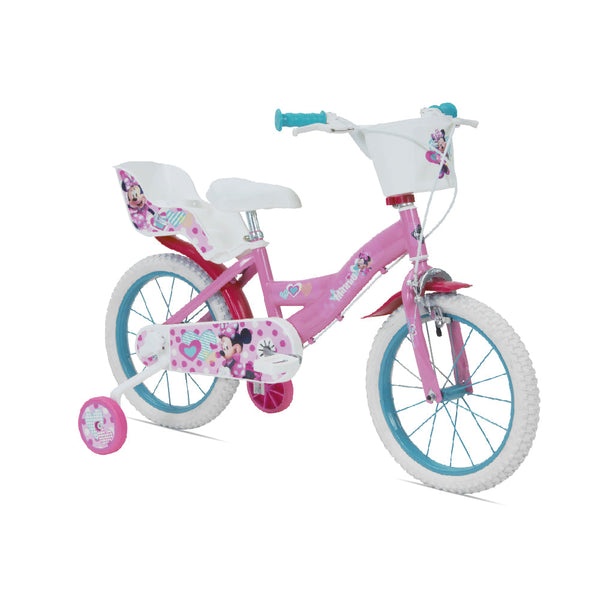 sconto Vélo fille 16'' avec freins à étrier avec licence Disney Minnie
