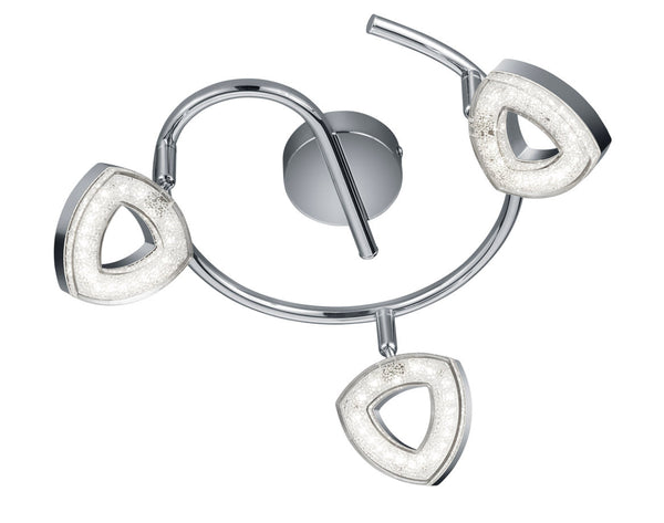 sconto Plafoniera da Interno a LED in Metallo Cromo