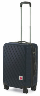 Trolley Valigia Bagaglio a Mano Rigida in Policarbonato 4 Ruote TSA Soriani Blu Scuro