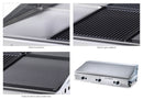 Tripla Piastra di Cottura in Ghisa e Acciaio a Gas GPL Ompagrill Plancha Trio/1 Cover