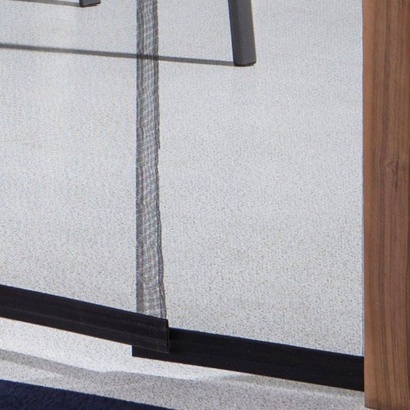 Tenda Zanzariera a Pannelli 100x220 cm per Porta Nera