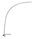 Piantana da Interno a LED in Metallo Nero