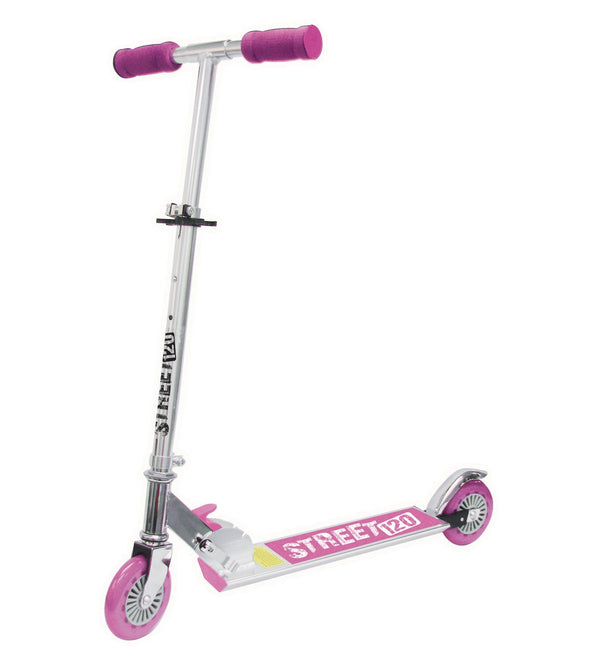Monopattino 2 Ruote Pieghevole per Bambini Ruote 120 mm Rosa online