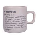 Tazzina Caffè Zodiaco "cancro" Ø6x6,5 cm in Bone China VdE Tivoli 1996 Beige