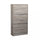 Range-chaussures Vicky 60x24x115 h cm en bois naturel