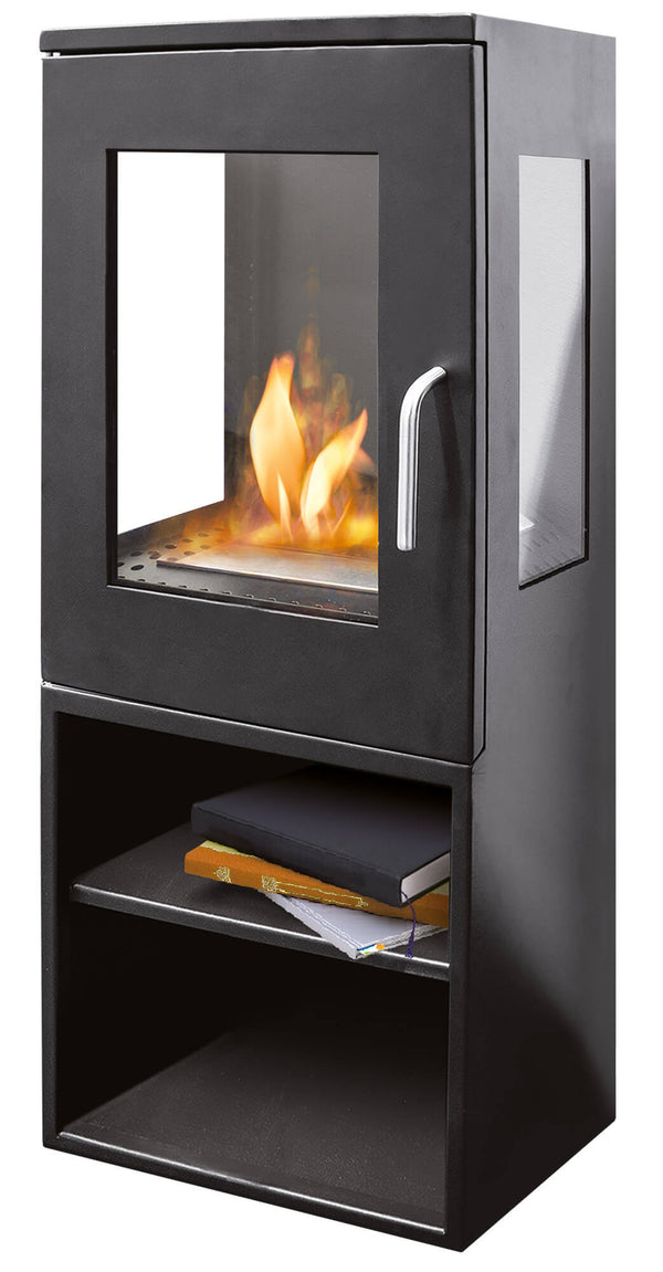 Réchaud Bioéthanol Intérieur 2.5kW Karlsen Ruby Sappada Noir sconto