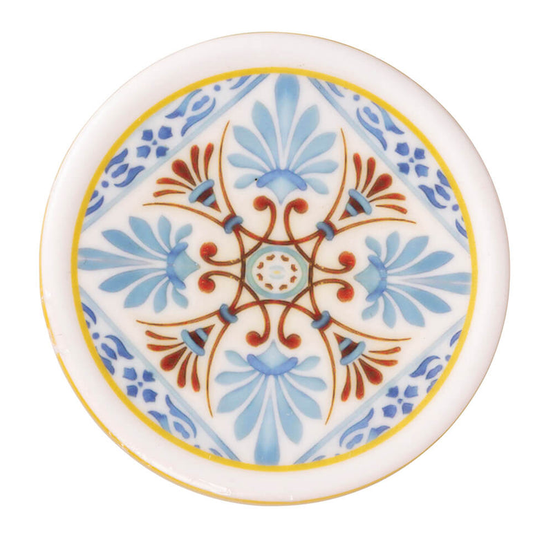 Bottiglia per Profumatore Ambiente 11x6,6x16 cm 600 ml in Ceramica VdE Tivoli 1996 Italian Beauty