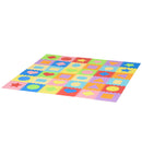 Tappeto Puzzle per Bambini 182,5x182,5 cm in EVA Multicolore