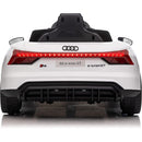 Macchina Elettrica per Bambini 12V Audi RS E-Tron GT Bianca