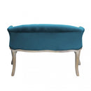 Divano Coleman 107x61x70 h cm in Velluto Blu