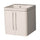 Meuble Lavabo Suspendu 50,5x50,5x56 cm 2 Portes Montegrappa Novella Dipiù Blanc
