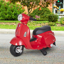 Piaggio Mini Vespa GTS Elettrica 6V  per Bambini Rossa