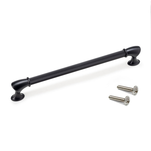 Lot de 20 poignées de meubles 224 mm en aluminium noir Emuca Suez sconto