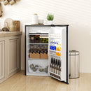 Frigorifero Piccolo da 91L Cella Freezer Superiore Argento    