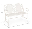 Panca 2 Posti 115x60x92h cm Emily 