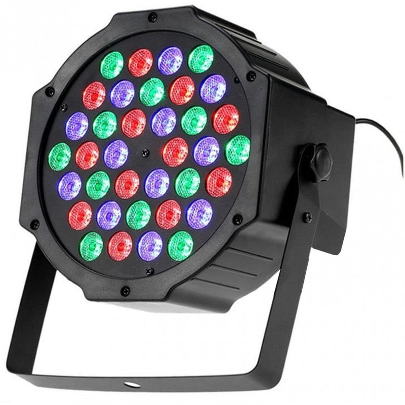 Faro Strobo RGH 36 led colorati effetto disco 4 modalità diverse