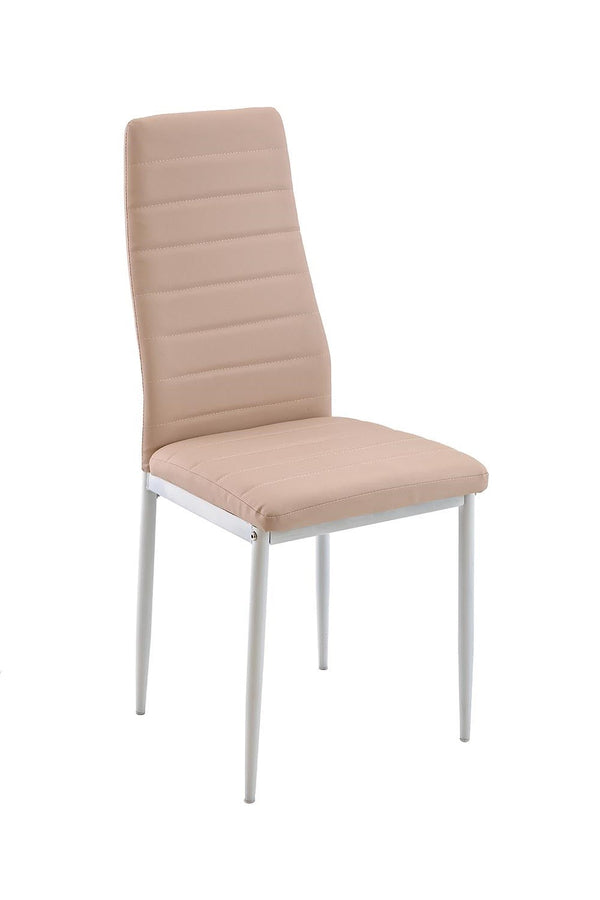 Chaise en similicuir 41x39x95cm TFT Jimmy White Dove acquista