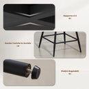 Set 2 Sgabelli Bar Girevoli 49x52x88 cm con Schienale e Braccioli Rivestimento in Velluto a Coste e Poggiapiedi Beige      