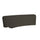 Panca da Esterno Seduta Modulare 120x50 cm in Resina Arkema Althea Dove Gray