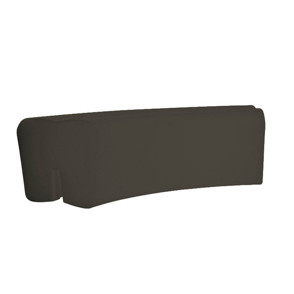 acquista Panca da Esterno Seduta Modulare 120x50 cm in Resina Arkema Althea Dove Gray