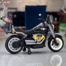 Moto Elettrica per Bambini Cruiser Acceleratore a Manubrio 12V 7Ah Arancione         