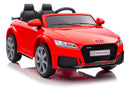 Macchina Elettrica per Bambini 12V Audi TT RS Roadster Rossa