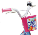 Bicicletta per Bambina 14" 2 Freni  Sea Life Verde Marine e Rosa