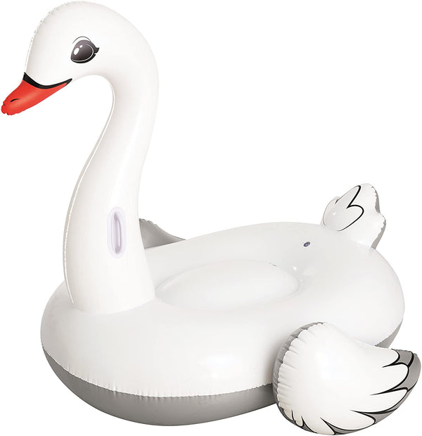 prezzo Cygne Gonflable Géant 196x174 cm en Vinyle Bestway 41111 Blanc