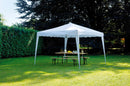 Gazebo Pieghevole da Giardino in Ferro 3X3m Vorghini Limber Bianco