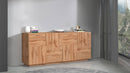 Credenza 4 Ante 200x44x86 cm Pongo 4A Rovere Wotan  