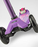 Monopattino 3 ruote Telescopico Max 70Kg Micro Maxi Deluxe Viola