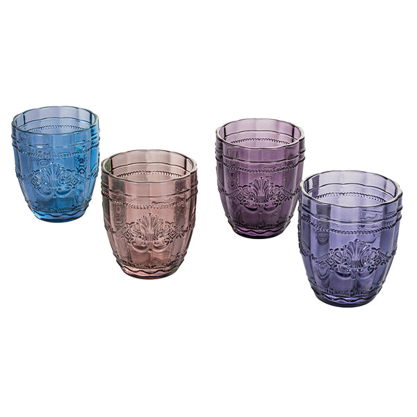 online Ensemble de 4 Verres à Eau Syrah Provence en Verre Violet Villa d'Este Home Tivoli