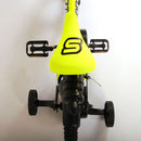 Bicicletta per Bambini 14" Stabilizzatori e Freni Caliper Giallo   