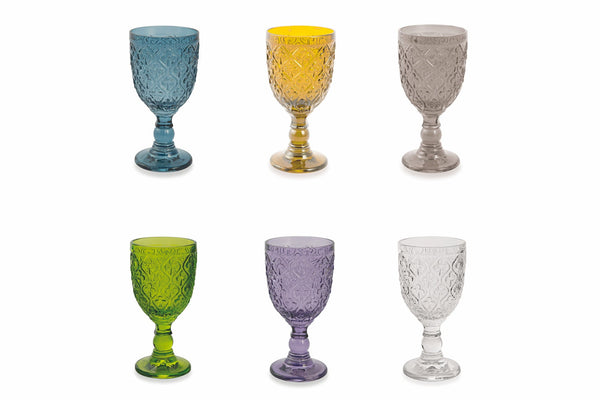 prezzo Set de 6 Gobelets en Verre 280 ml Villa d'Este Home Tivoli Marrakech