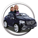 Macchina Elettrica per Bambini 12V 2 Posti con Licenza Mercedes Benz Coupè Blù
