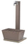 Fontaine de jardin avec robinet de lavabo et base Belfer 42/QVR Tortora