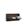Lit simple escamotable horizontal peu encombrant Kando H97 cm Marron