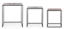 Set 3 Tavolini Rettangolari Tahir
