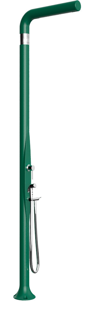 Doccia da Esterno Giardino Miscelatore e Doccetta Mobile Arkema Funny Yang Verde Scuro prezzo