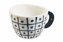 Set 6 Tazzine Caffè 90 ml in Gres Villa d'Este Home Tivoli Masai Blue