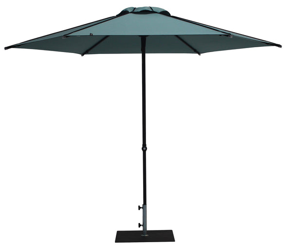 online Ombrellone da Giardino Ø3 m Palo Ø38 mm in Alluminio Tessuto Dralon Acrilico Border Aguademar